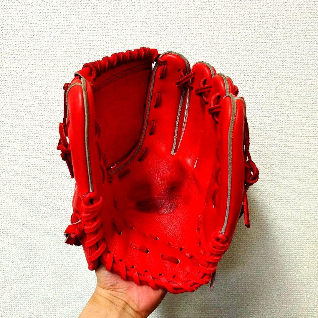 047 ジュンケイ 極美品 硬式 投手用グローブ