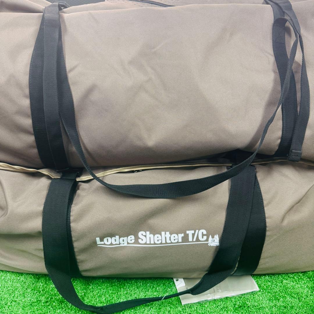 未使用品 ogawa（オガワ）ロッジシェルター T/C　大型 シェルター タープ