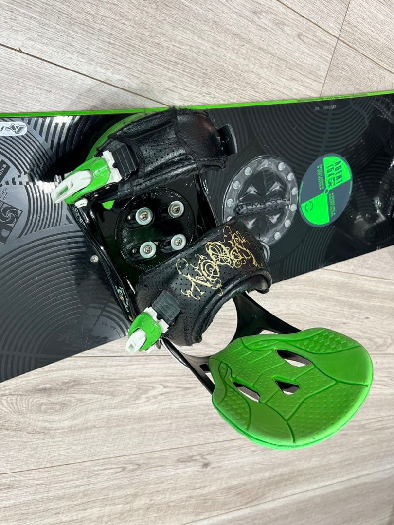 即日発送可！ROME AGENT 154cm ビンディング セット ローム