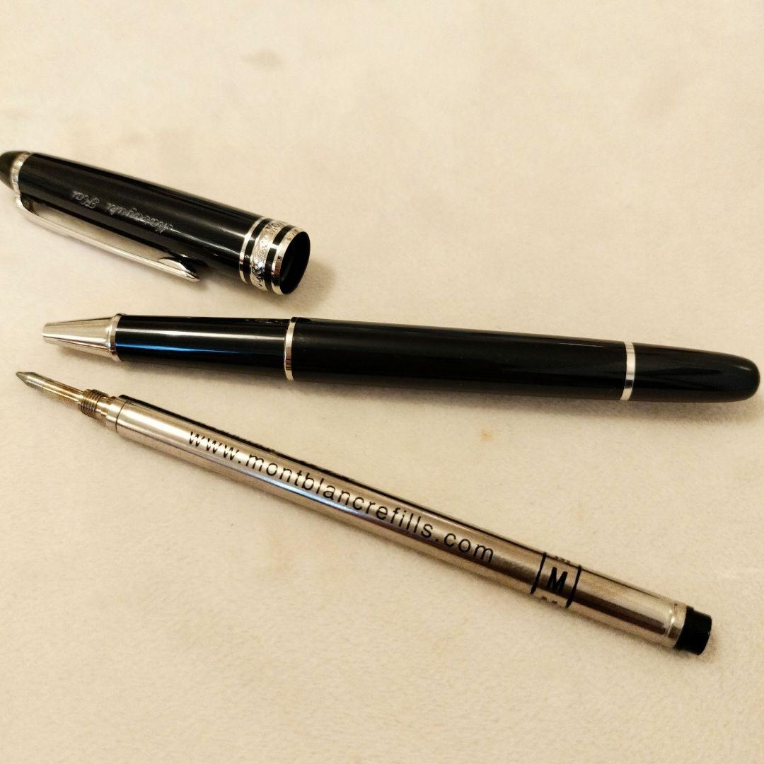 モンブラン マイスター TUCK ボールペン 黒 シルバー MONT BLANC
