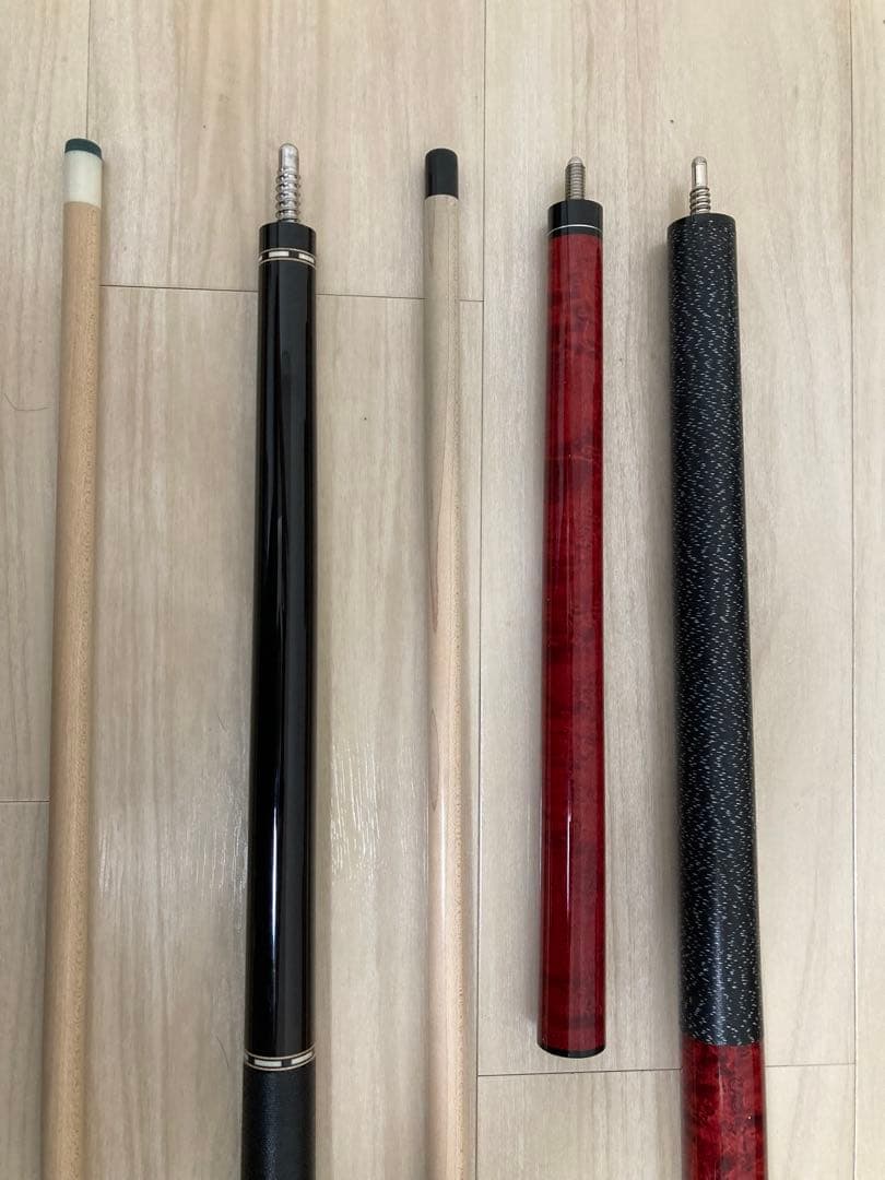 ビリヤードキューセット　HOWプレイ　ADAMブレイクジャンプ キューケース付き