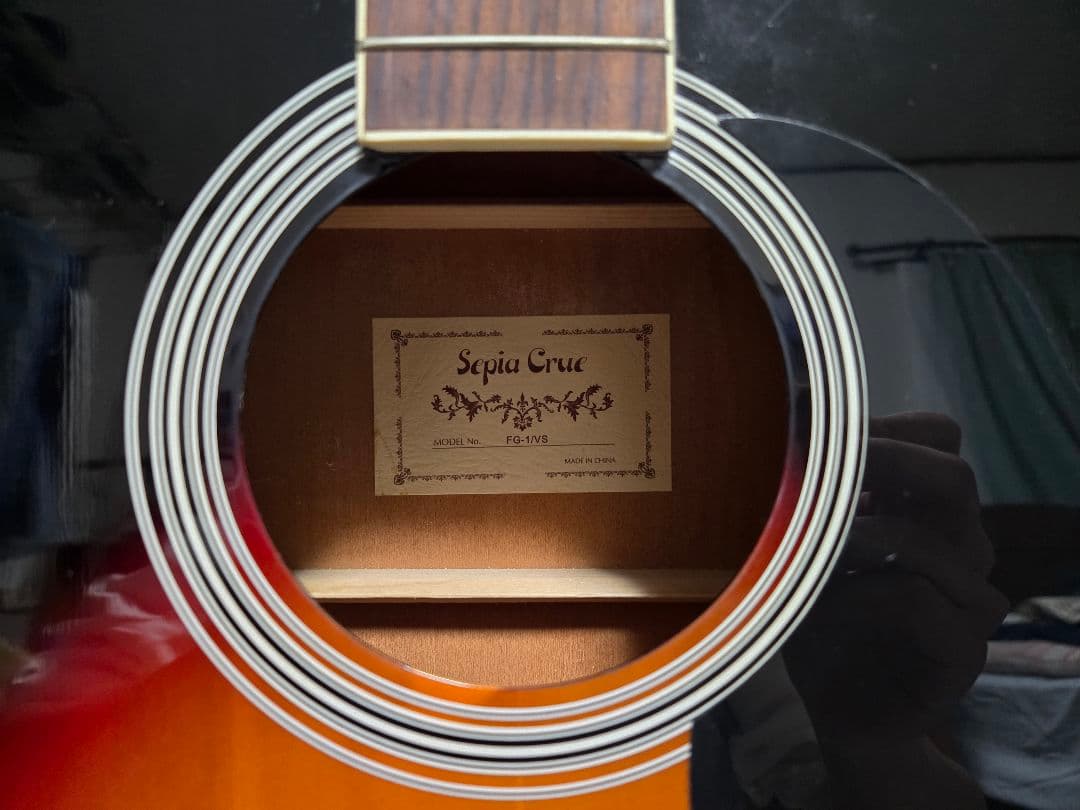 アコースティックギター サンバースト