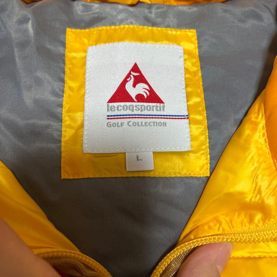 le coq sportif ゴルフ　セットアップ　ダウンジャケット L