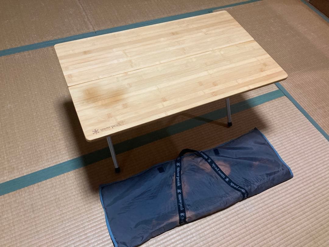 スノーピーク　ワンアクションローテーブル