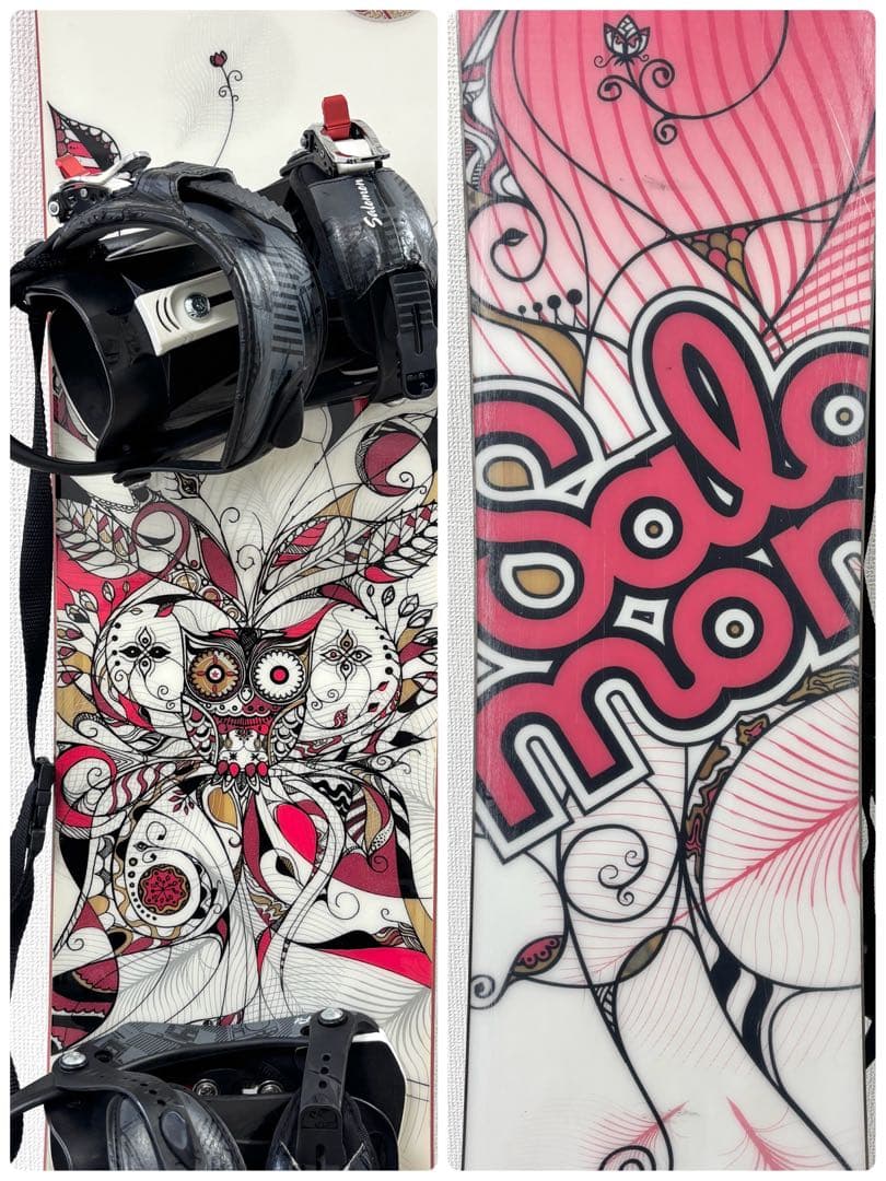 【お得セット】サロモン　バートン　レディース　スノボーセット