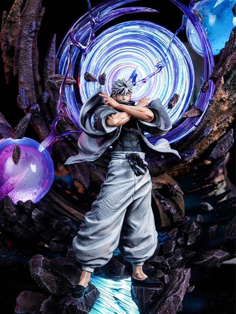 呪術廻戦　五条悟　虚式「茈」　ガレージキッド　フィギュア　A版　完成品