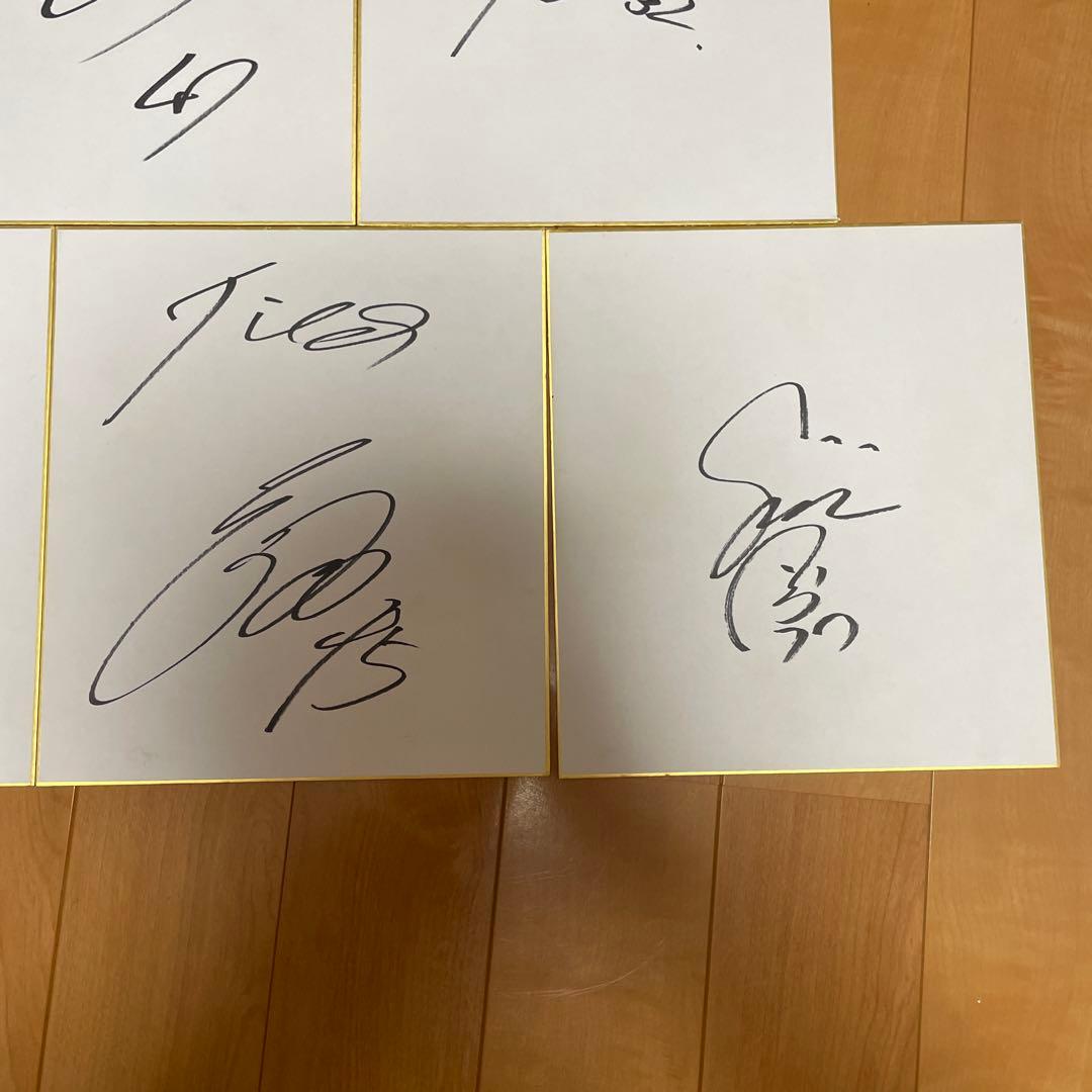 阪神タイガーズサイン色紙9枚