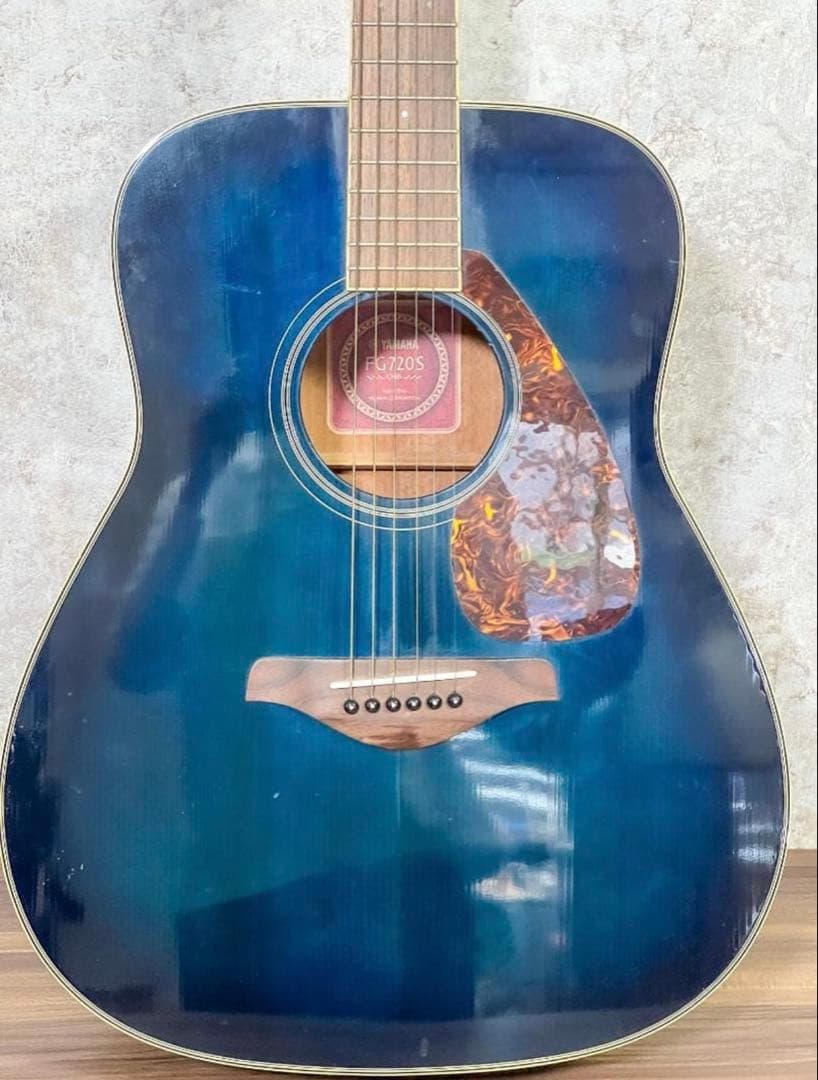 希少カラー青！YAMAHA FG720S アコースティックギター中古美品