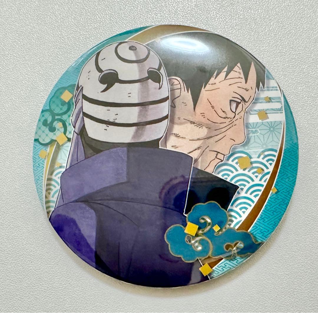 NARUTO 　うちはオビト　セガ　歌舞伎　缶バッジ