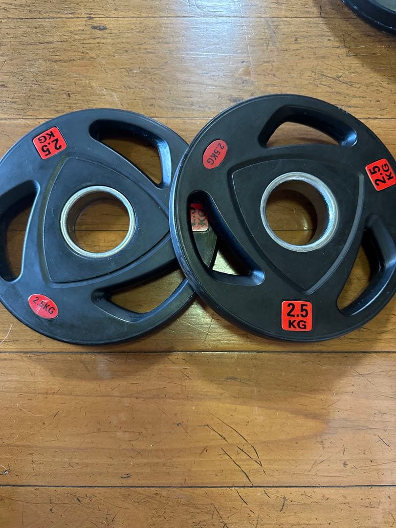 【引き取り限定 神奈川県】ダンベルプレートセット 2.5kg〜20kg