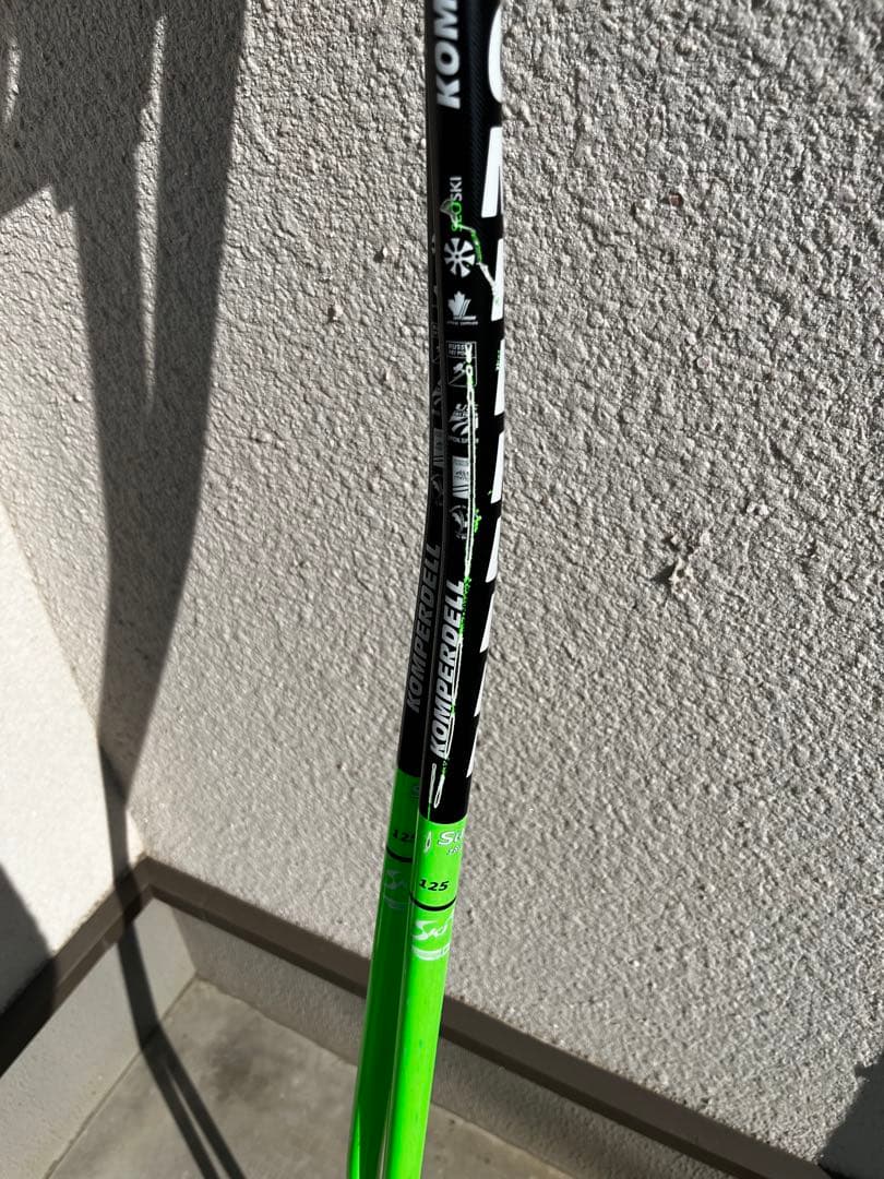 コンパーデル　KOMPERDELL スキー　ストック ポール　競技用125cm