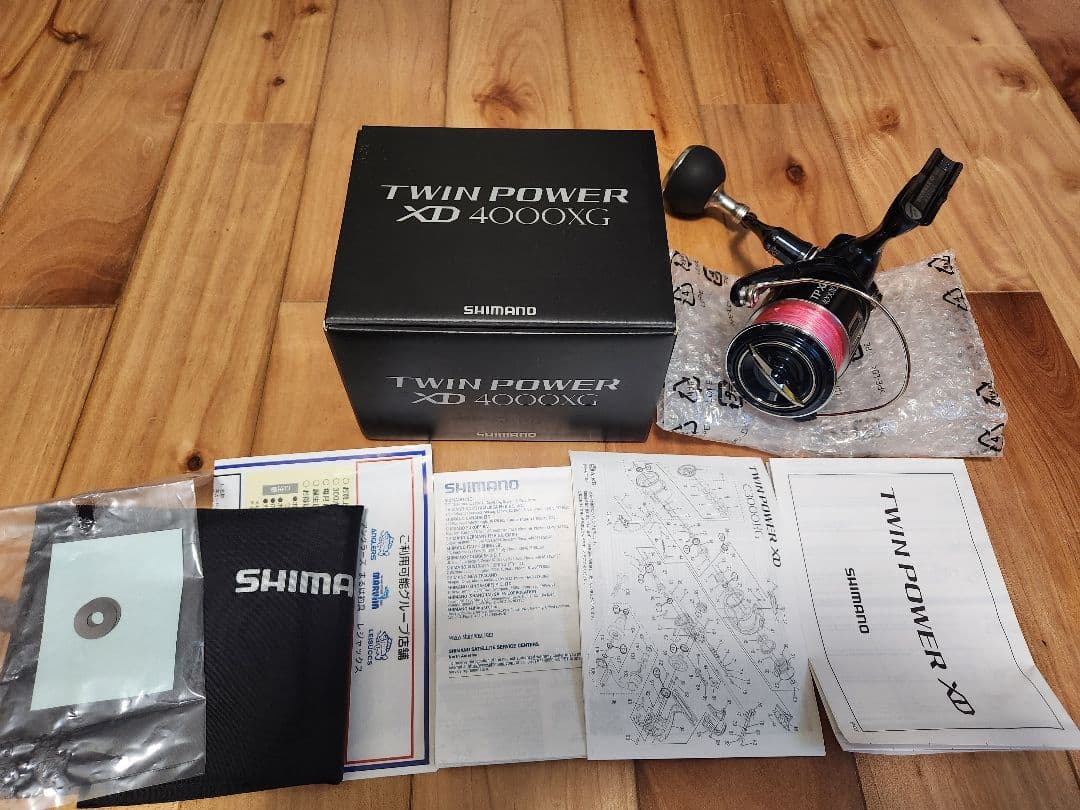 リール SHIMANO TWIN POWER XD 4000XG