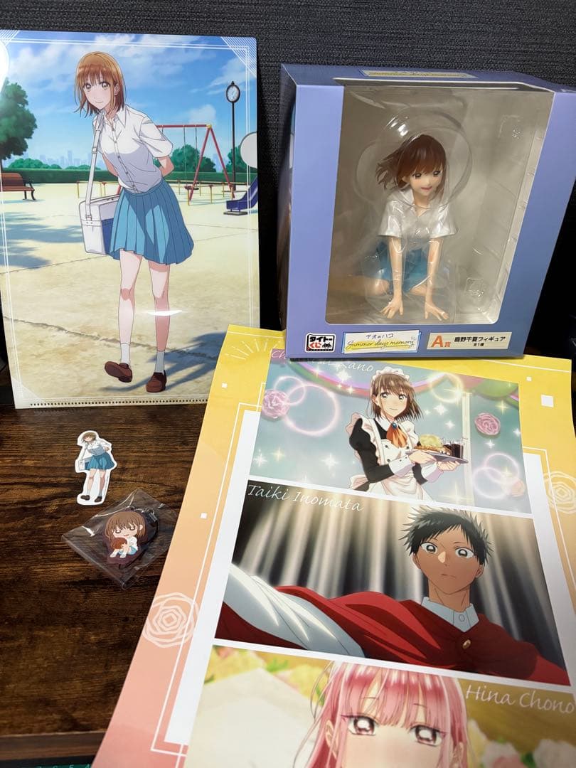 タイトーくじ アオのハコ A賞 D賞 E賞 F賞 鹿野千夏 セット