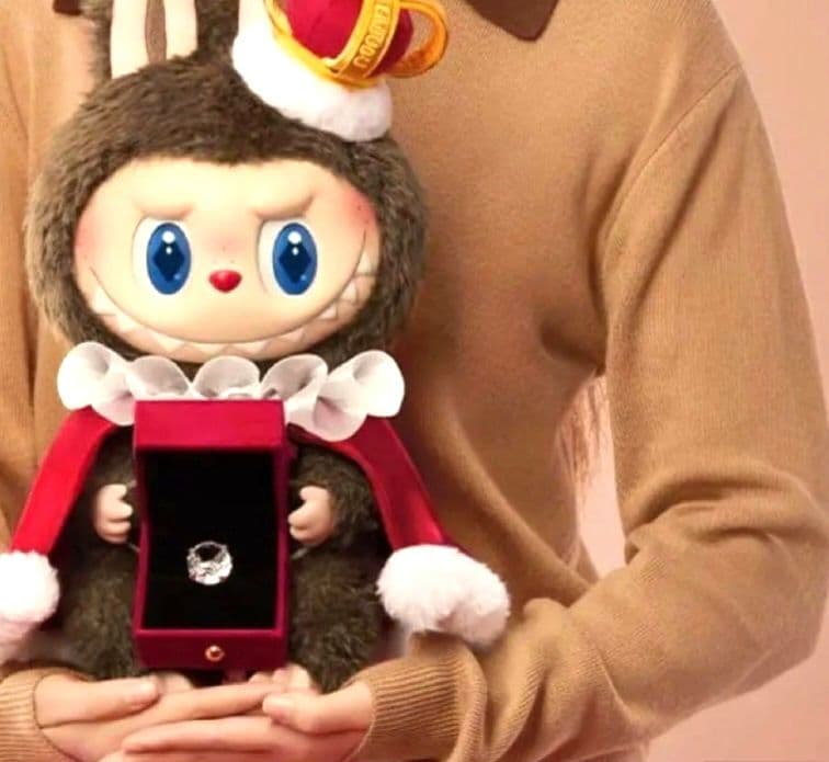 ラブブ　王冠　POPMART