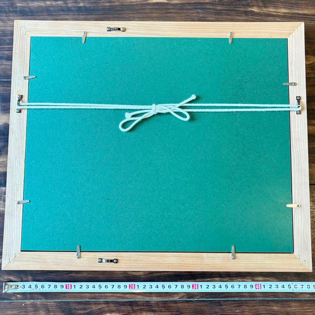 志摩欣哉 絵画 赤富士 日本画 C