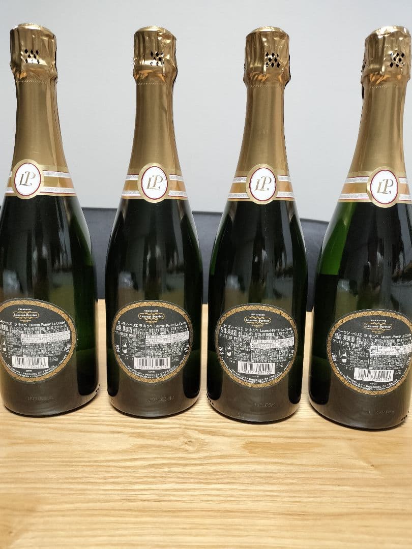 【新品未開封】ローラン ・ ペリエ ラ ・ キュベ シャンパン750ml×4本