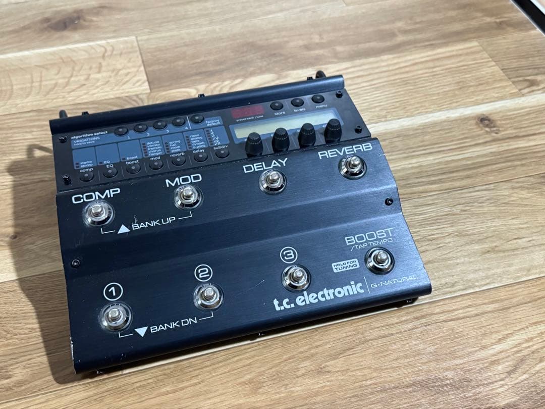 t.c. electronic G-Natural アコギ用マルチエフェクター
