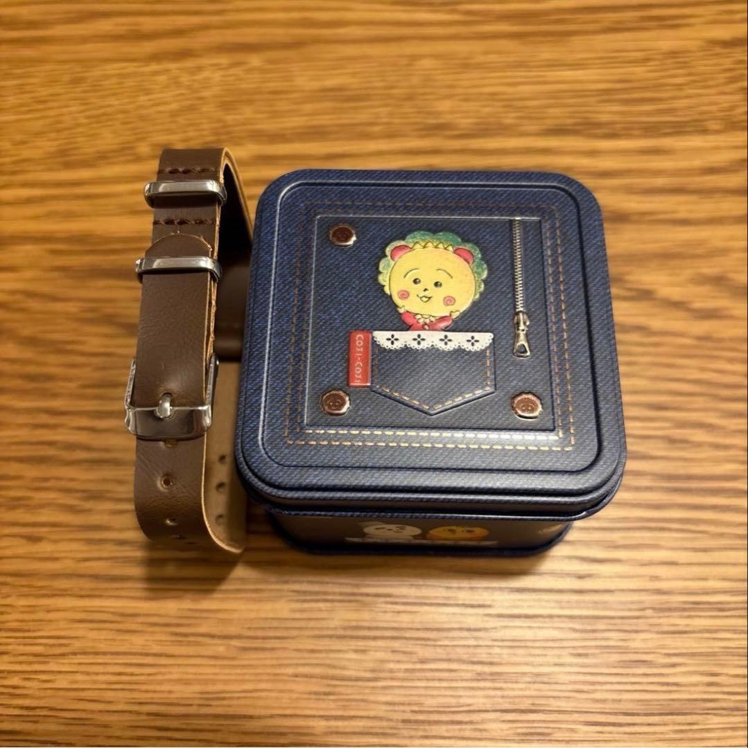 コジコジ　リーバイス501デニムポーチ&青山デカーボ　コジコジ缶3 空缶のセット