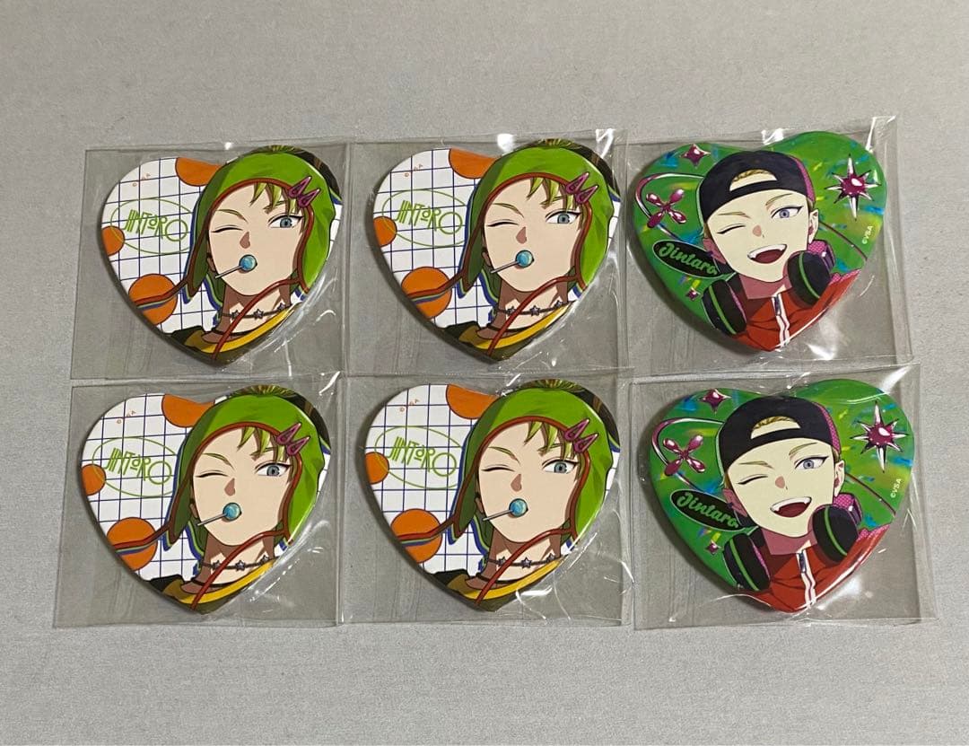 ビバレン ジンタロウ 缶バッジ セット