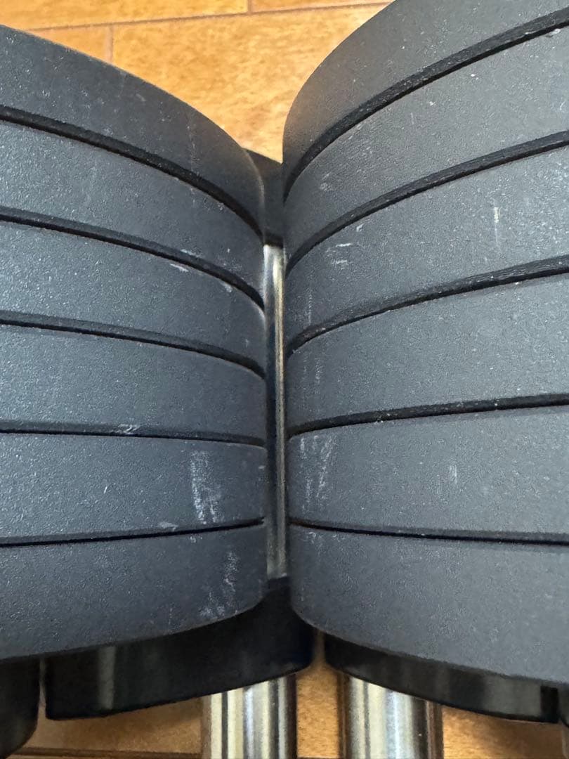 可変式ダンベル 最大20kg 4kg刻み フレックスベル①