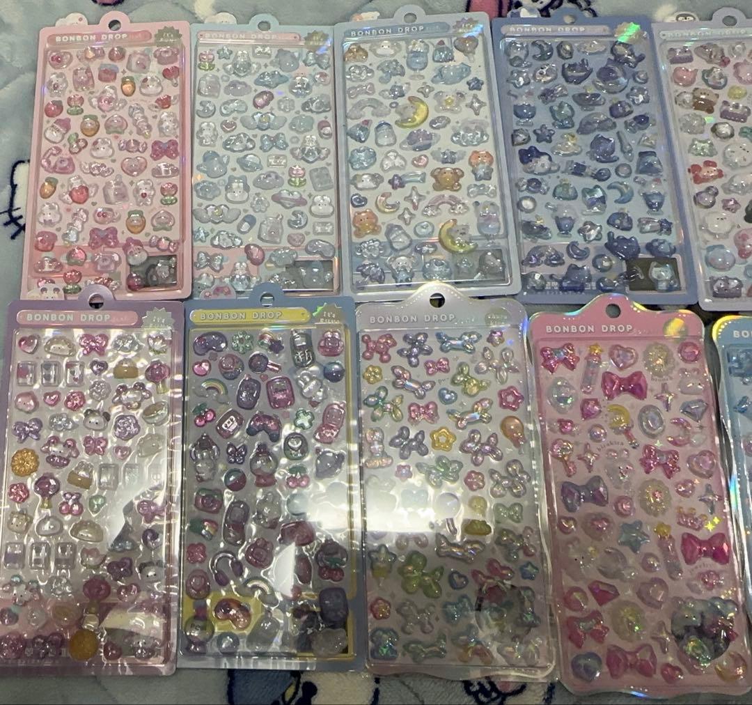ボンボンドロップシール うるちゅる プチドロップステッカー 国内正規品 22枚