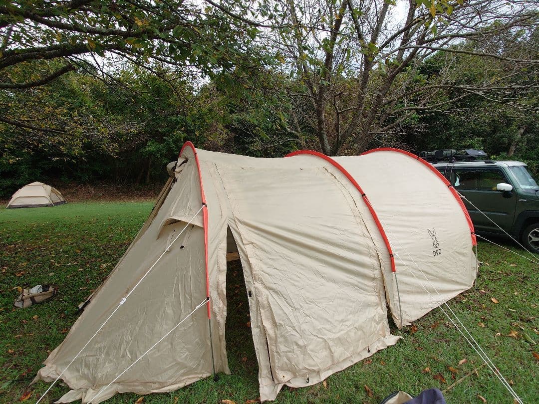 廃盤人気商品！DODカマボコテントミニ　T3-488　　2ルーム！