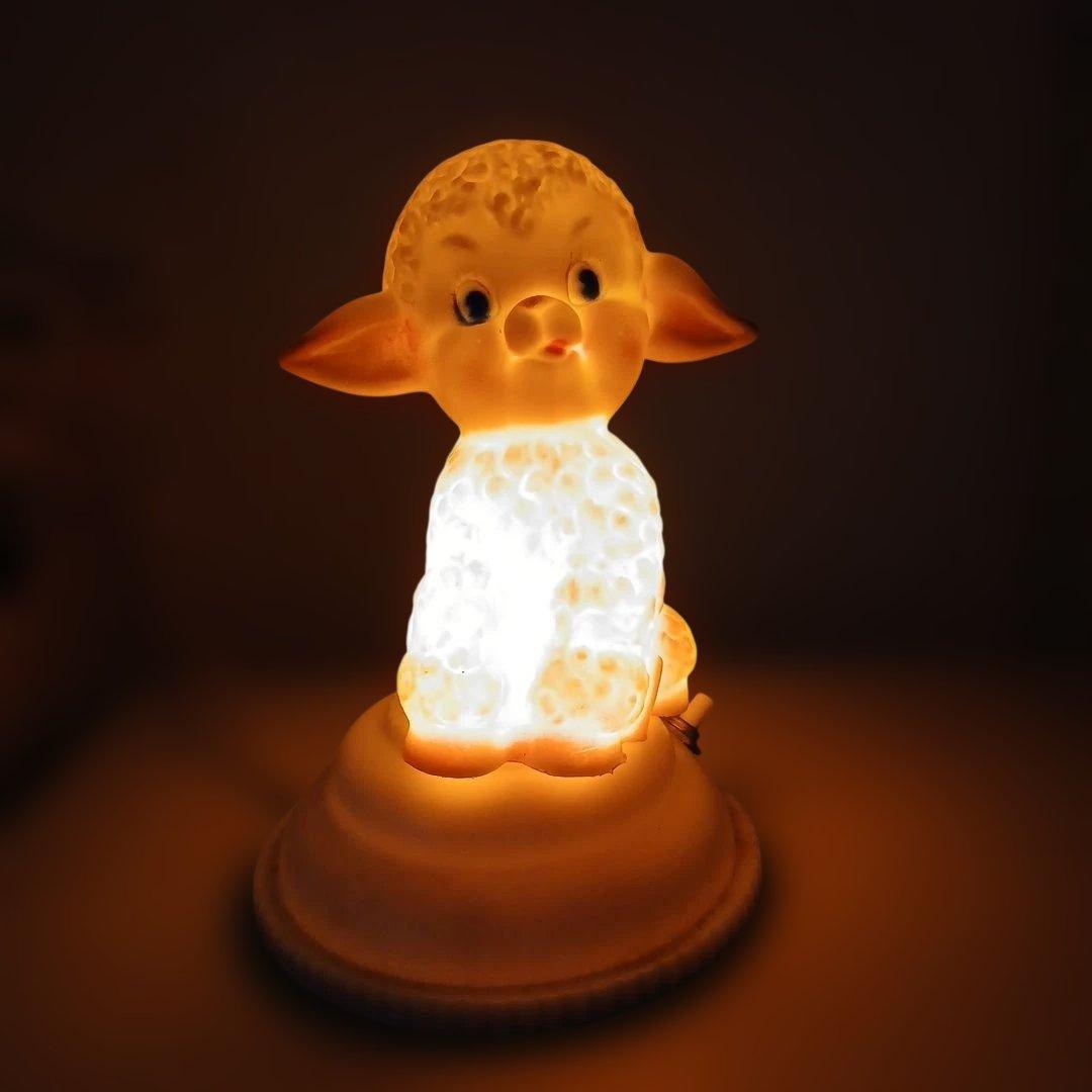 ヴィンテージ　ラバードール　ひつじさんライト　照明