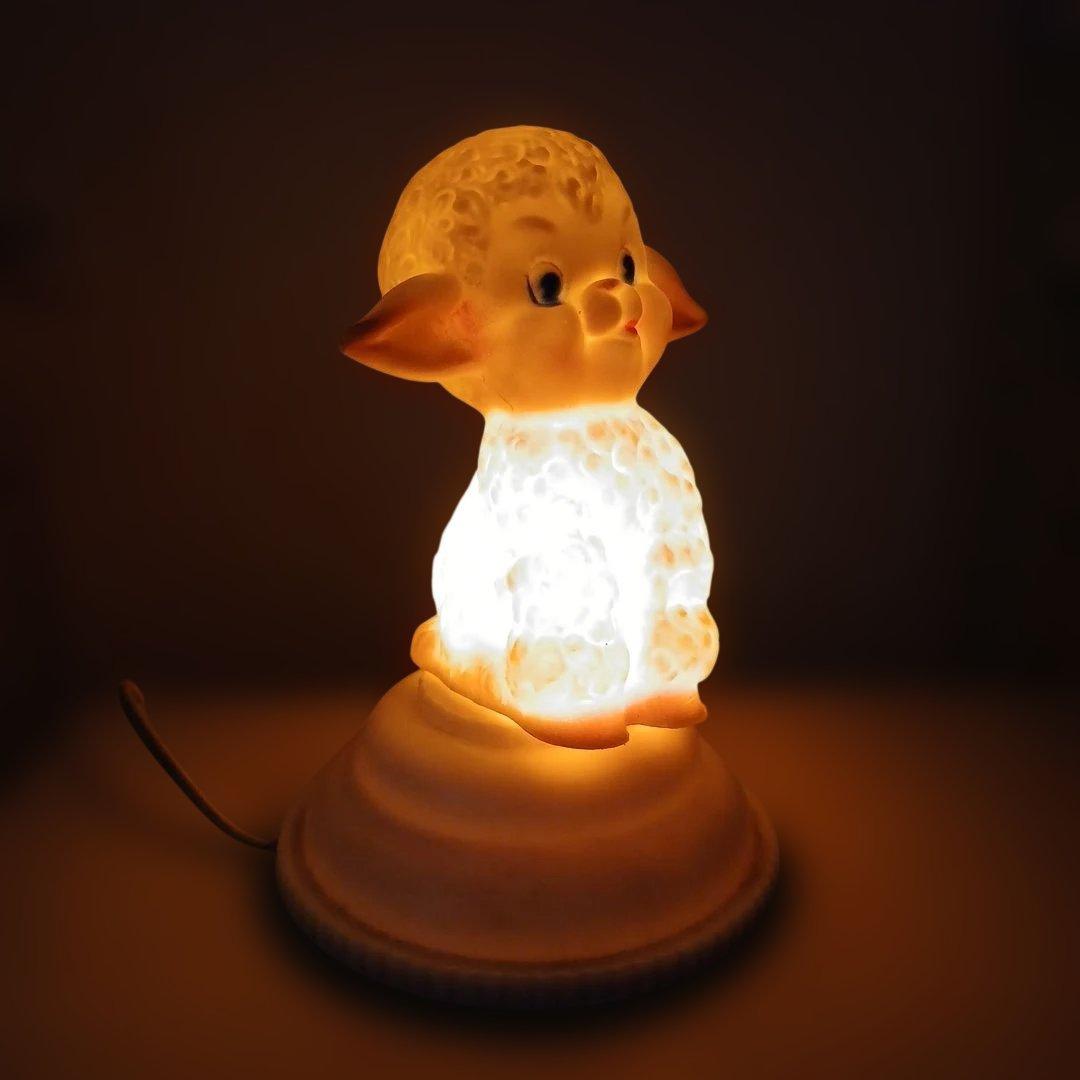 ヴィンテージ　ラバードール　ひつじさんライト　照明