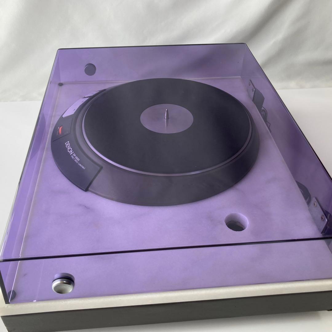 DENON DP-3000 DP-3750 ターンテーブル 天然大理石