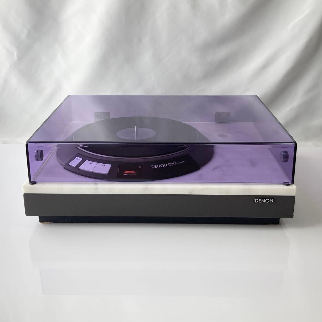 DENON DP-3000 DP-3750 ターンテーブル 天然大理石