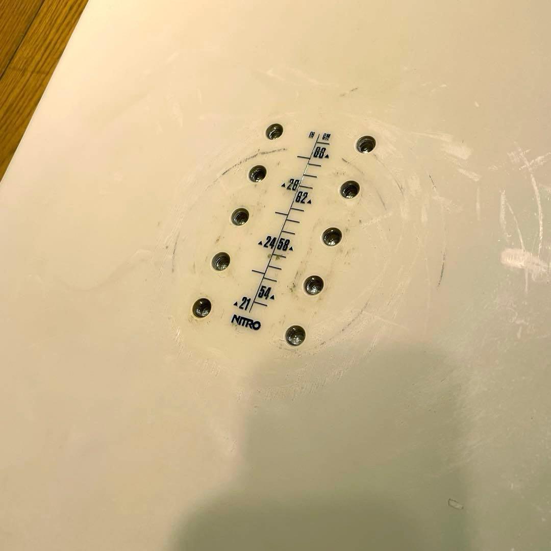 名機NITROナイトロQUIVER POW154cm 板のみ　パウダーマシン