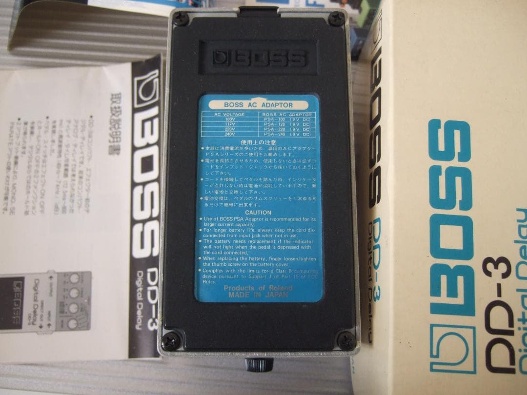 初年度 新品同様 日本製 Made in Japan MIJ BOSS DD-3