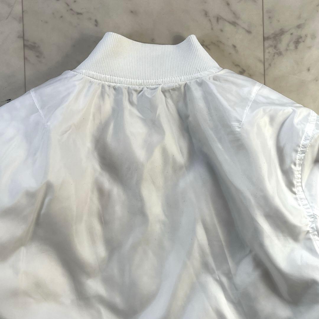 極美品♪キャロウェイ　2way リバーシブル　MA-1 花柄ダウンジャケット　L