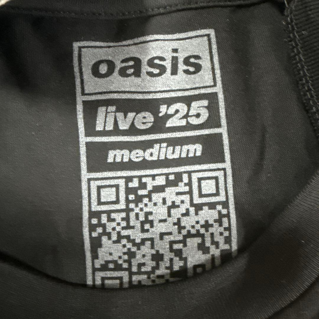 日本未発売　新品　Oasis Live '25 公式Tシャツ