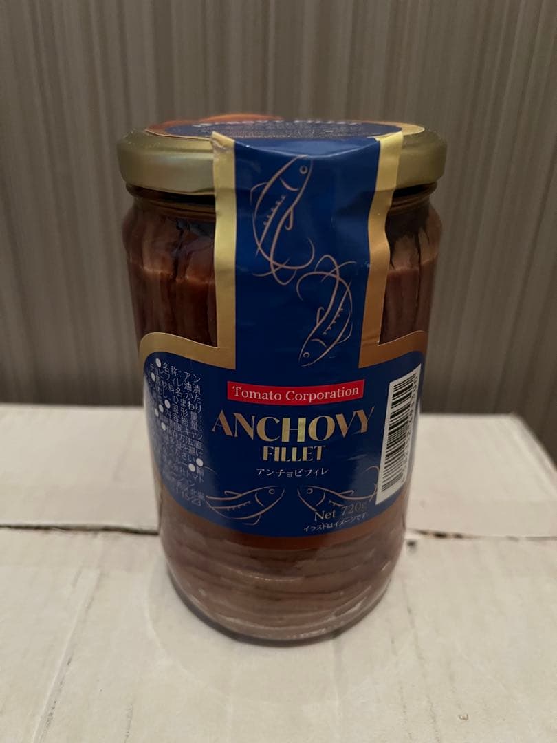 ANCHOVY FILLET アンチョビフィレ　720g 6本