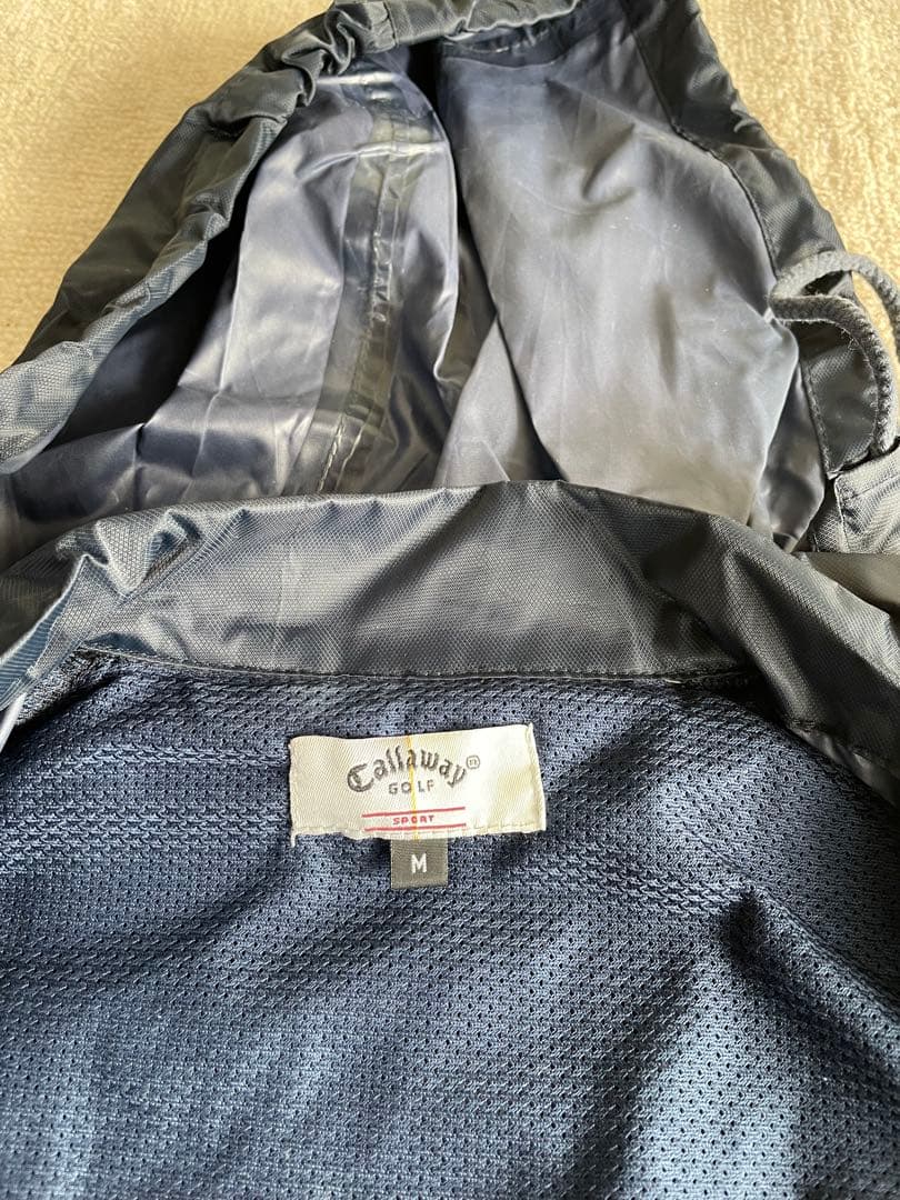 CALLAWAY キャロウェイ ゴルフ用レインウェア 上下セット Mサイズ