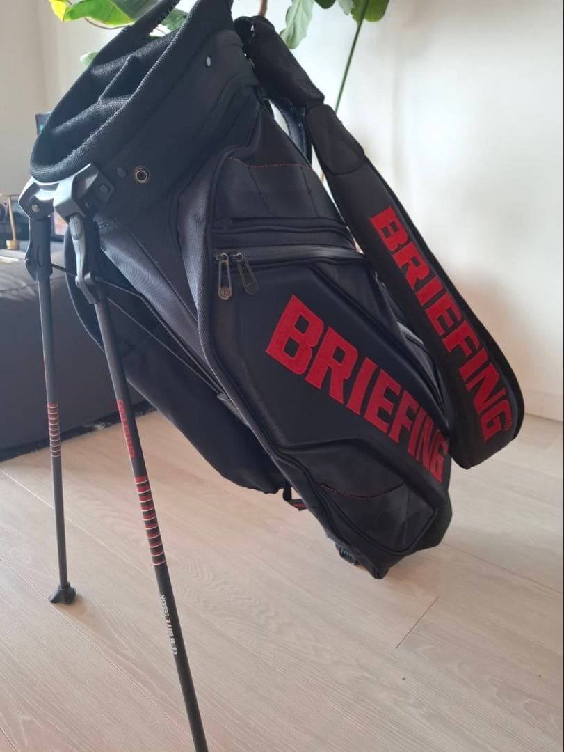 BRIEFING ブリーフィング CR-10 スタンド式ゴルフバッグ ブラック