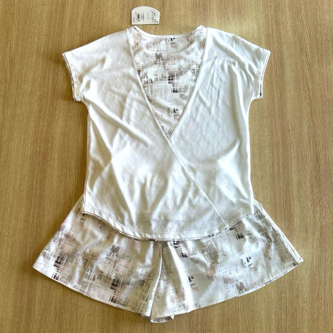 バボラ レディーステニスウエア　ゲームシャツキュロットパンツセットアップ　M