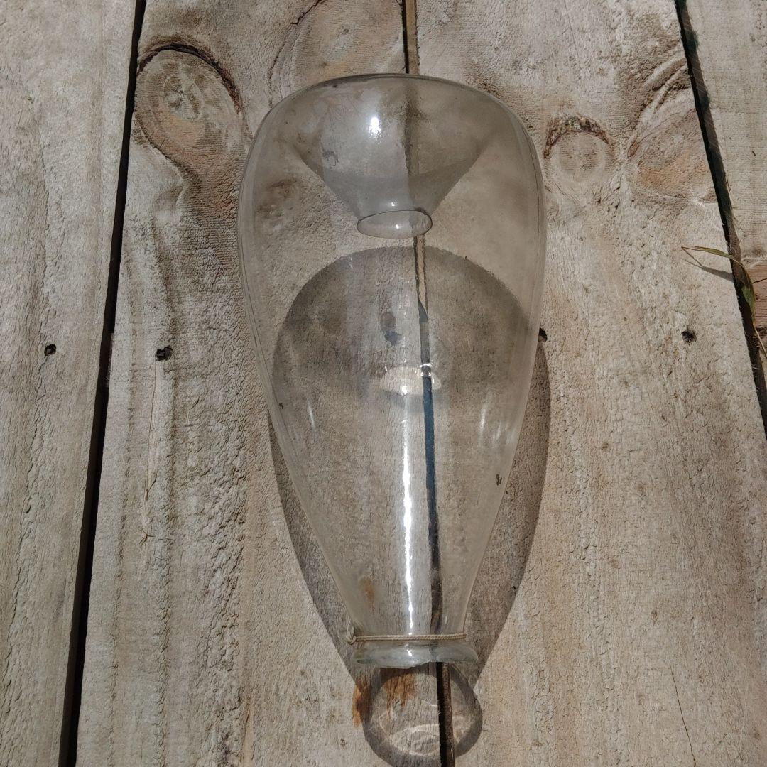 昭和レトロ　魚具　吹きガラス魚瓶