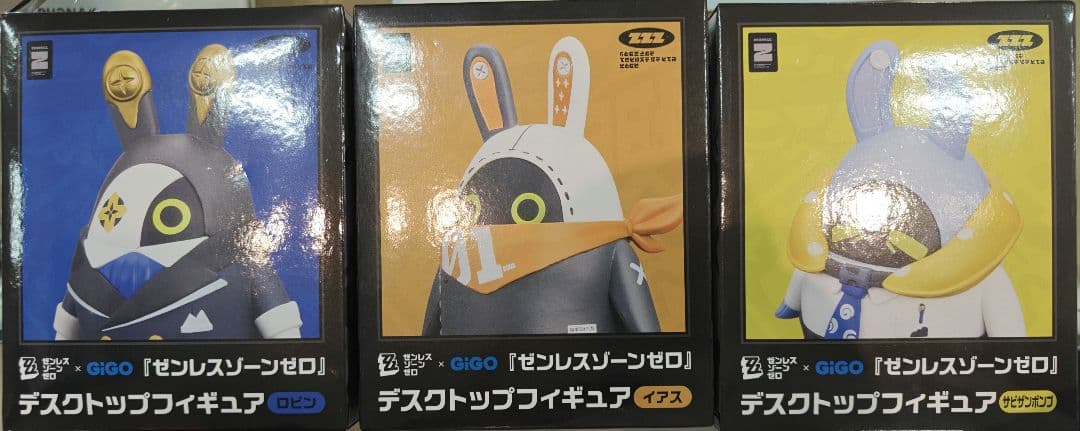 GiGO ゼンレスゾーンゼロ　ゼンゼロ　限定 全種類 フィギュア