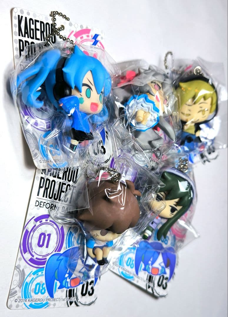 カゲロウプロジェクト デフォメボールチェーン vol.1 2　10個セット