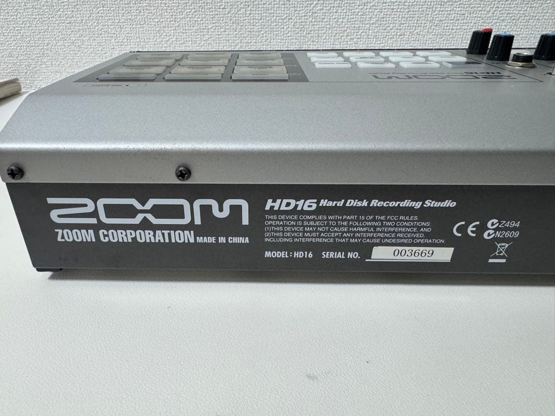 ZOOM HD16 マルチトラックレコーダー 専用ケース付属