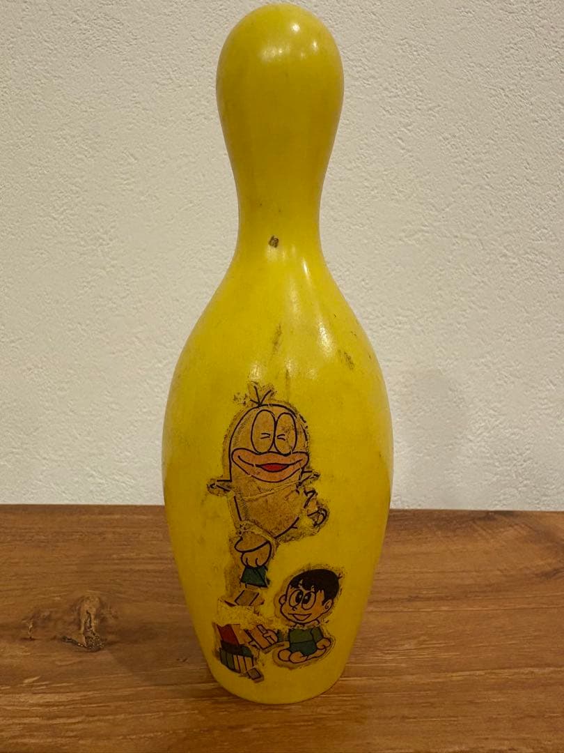 【昭和レトロ】 当時物 オバケのQ太郎 ボーリングピン7本セット 中嶋製作所