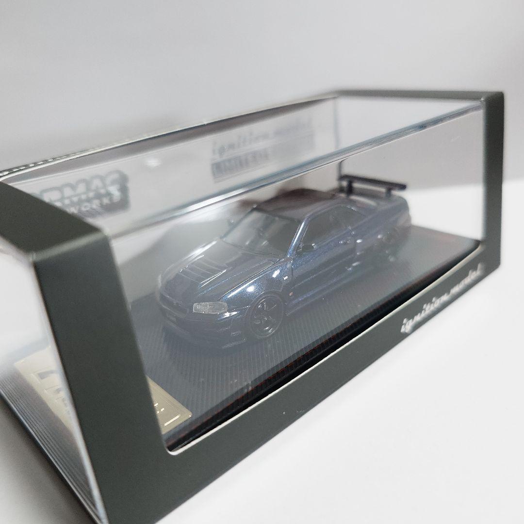 オートサロン限定 イグニッションモデル 1/64 スカイラインGT-R R34