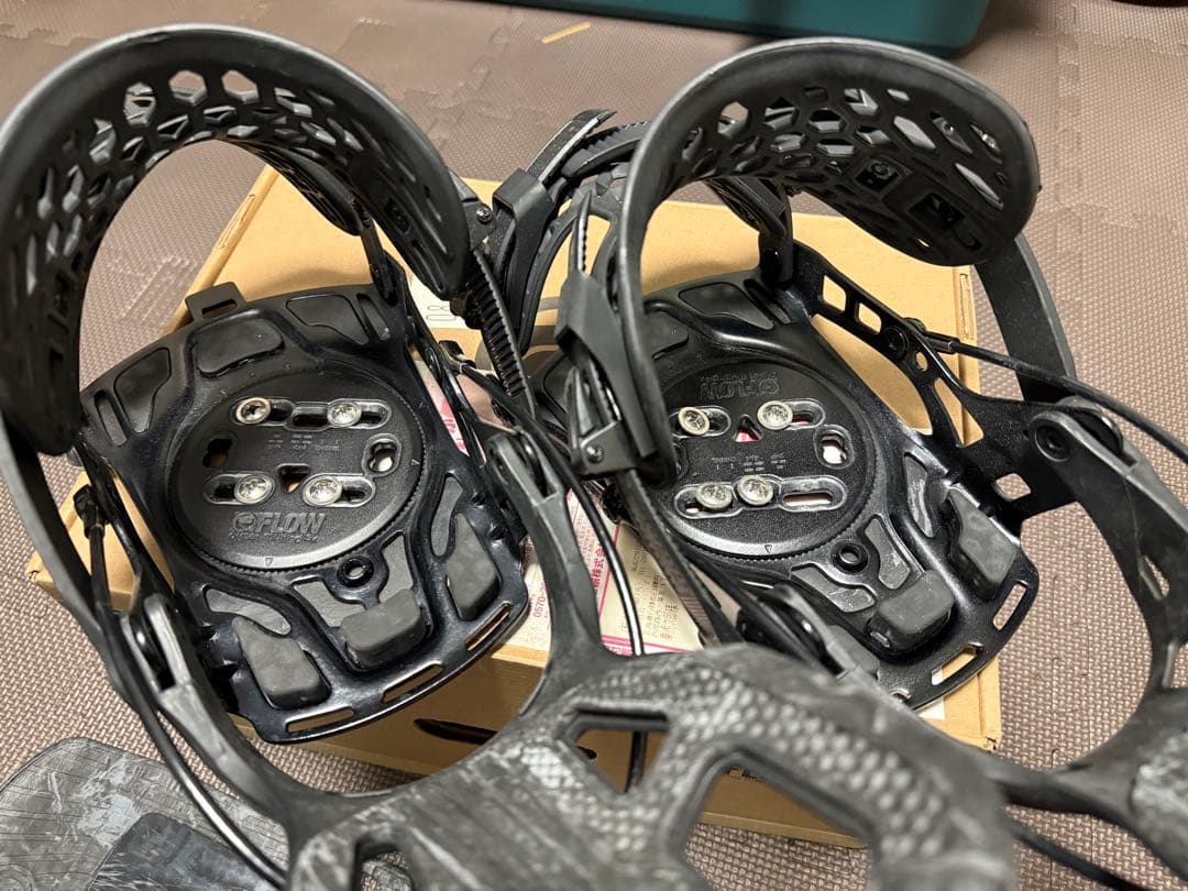 FLOW NX2 Lサイズ スノーボードビンディング ブラック