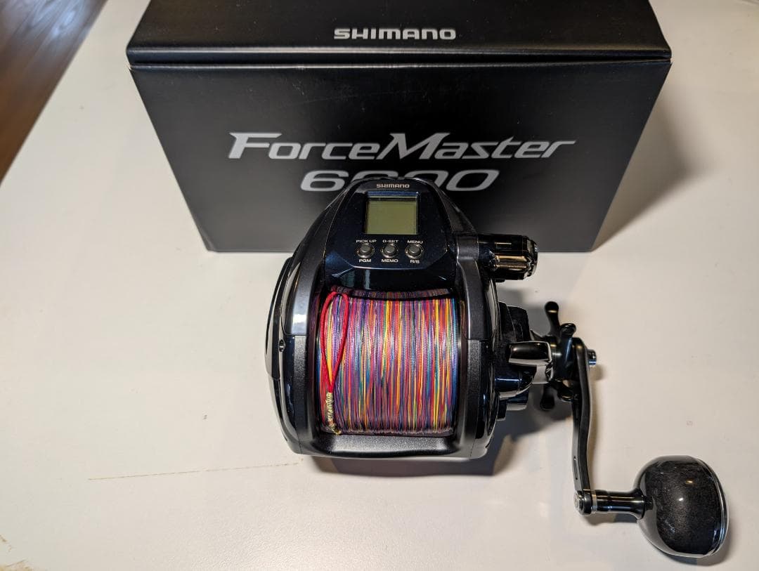 シマノ　20フォースマスター6000【使用7.5時間】