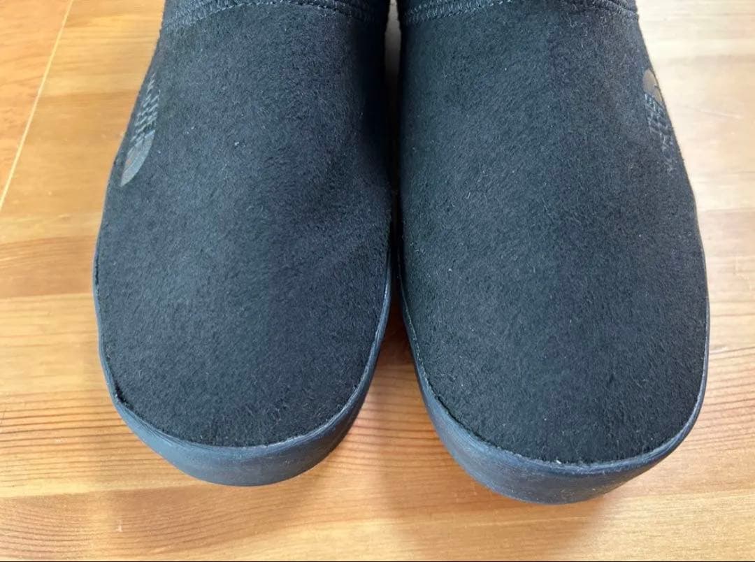 使用浅美品ノースフェイス ウィンターキャンプブーツNF51995ブラック25cm