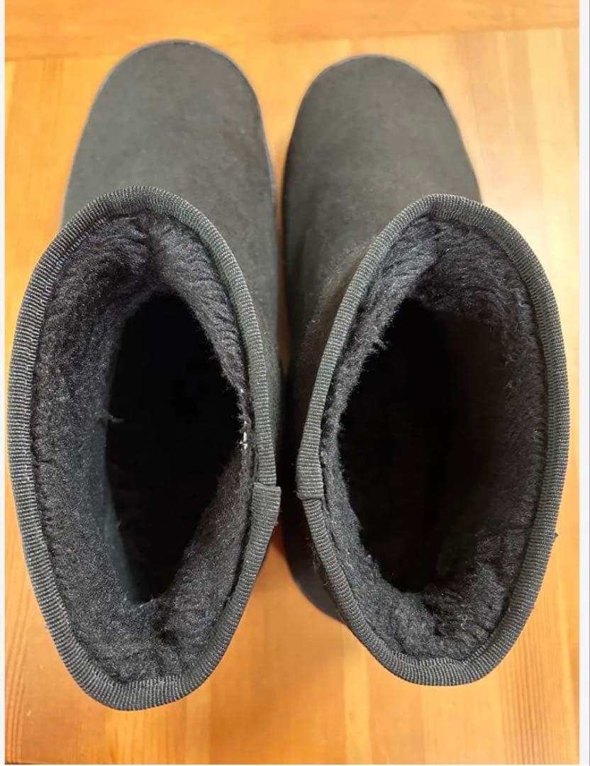 使用浅美品ノースフェイス ウィンターキャンプブーツNF51995ブラック25cm