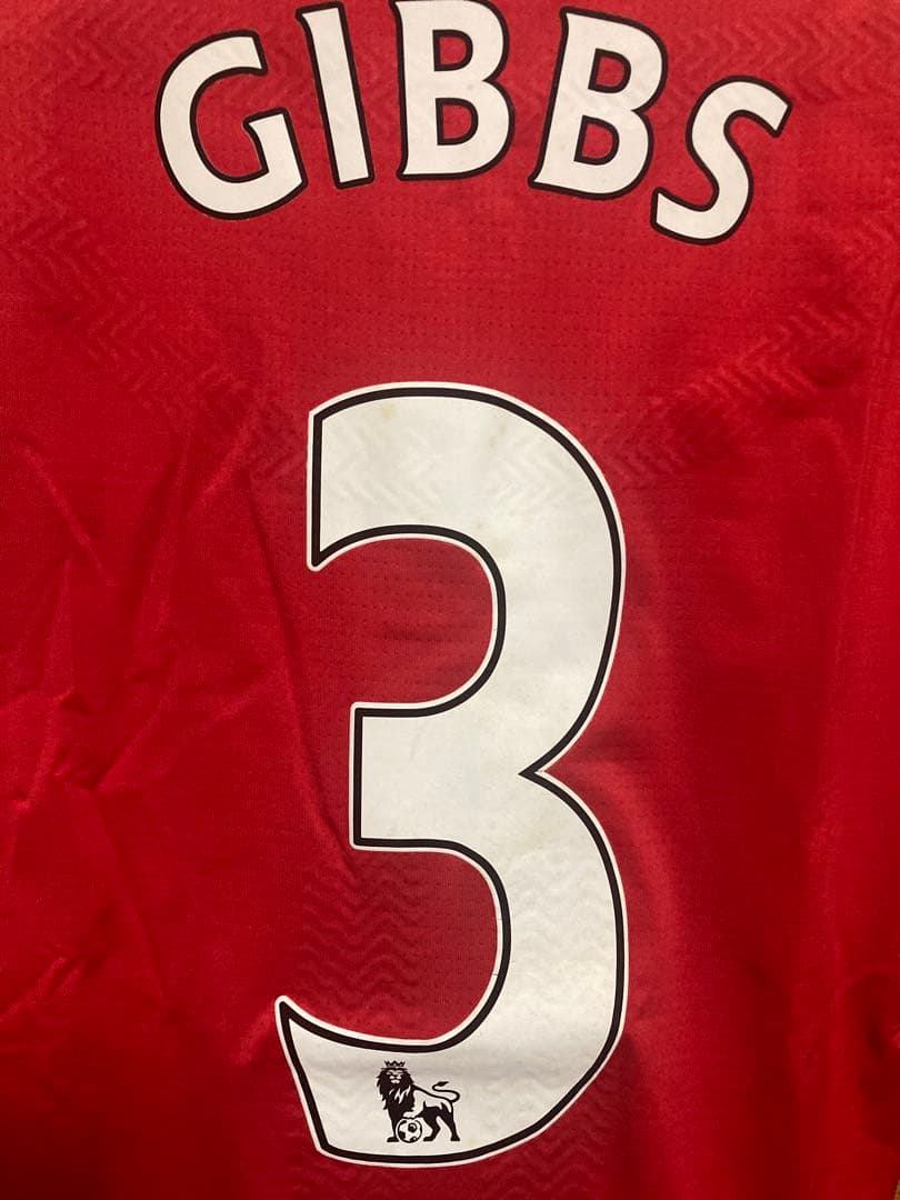 2015年　実使用ユニフォーム　アーセナル　ギブス　PUMA イングランド代表