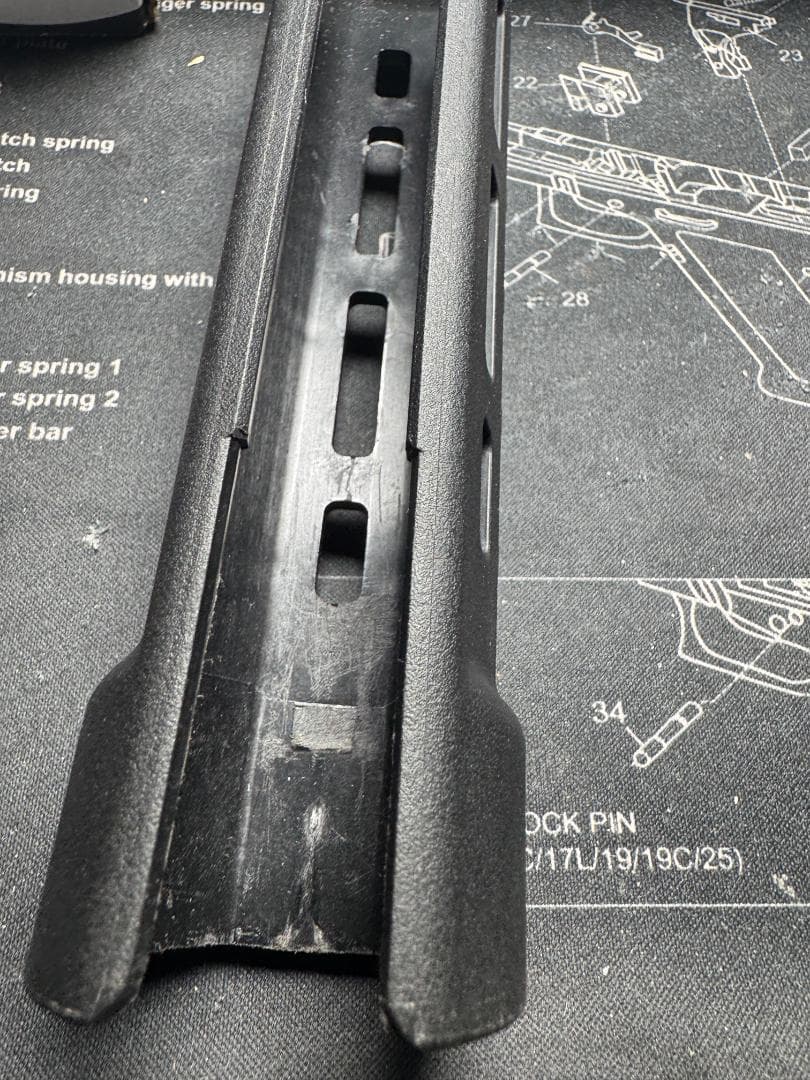 マグプル MAG1049 BK MAGPUL SL ハンドガード 次世代MP5